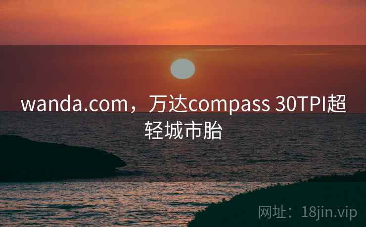 wanda.com,万达compass 30TPI超轻城市胎
